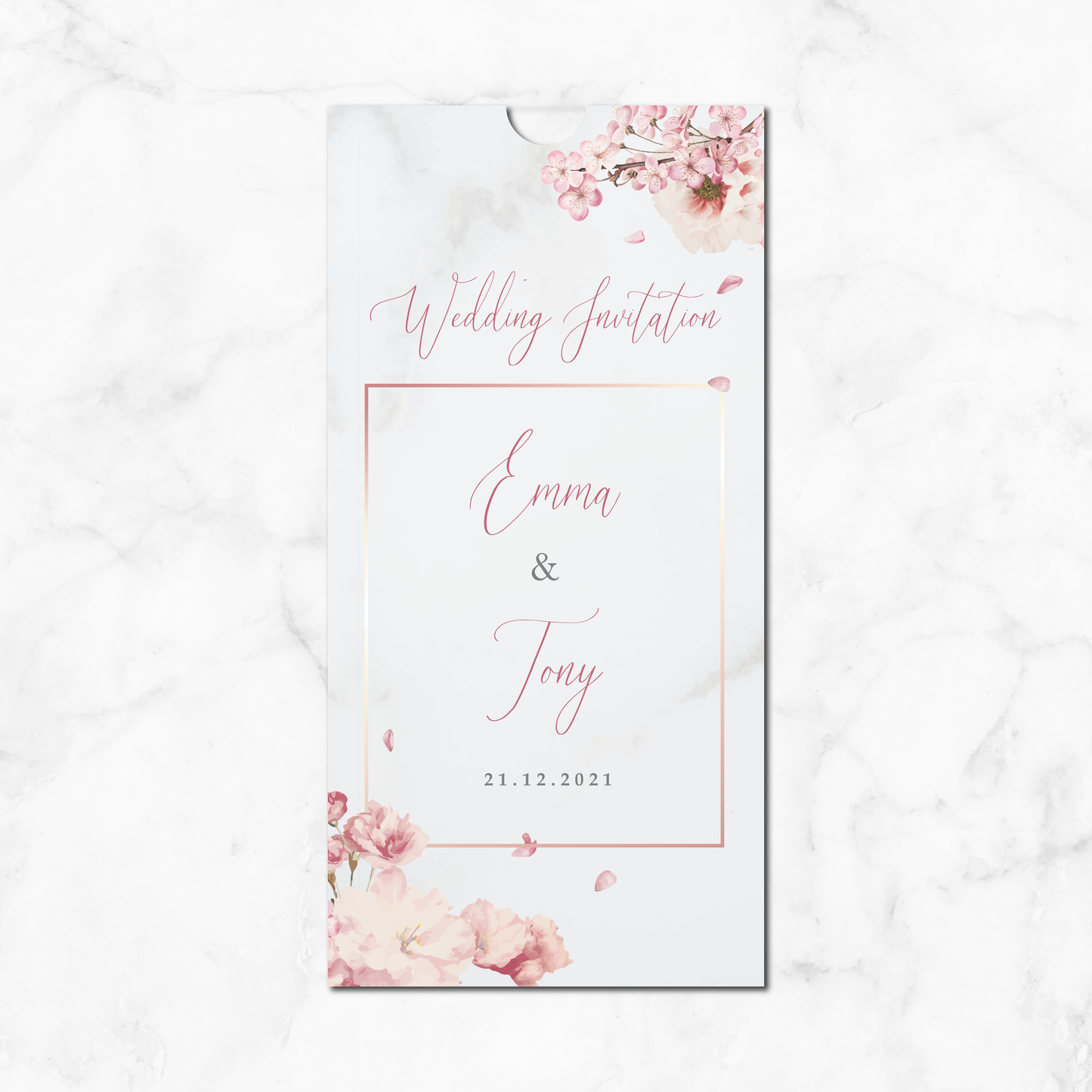 Wedding Invitation (DL Pocket 03)