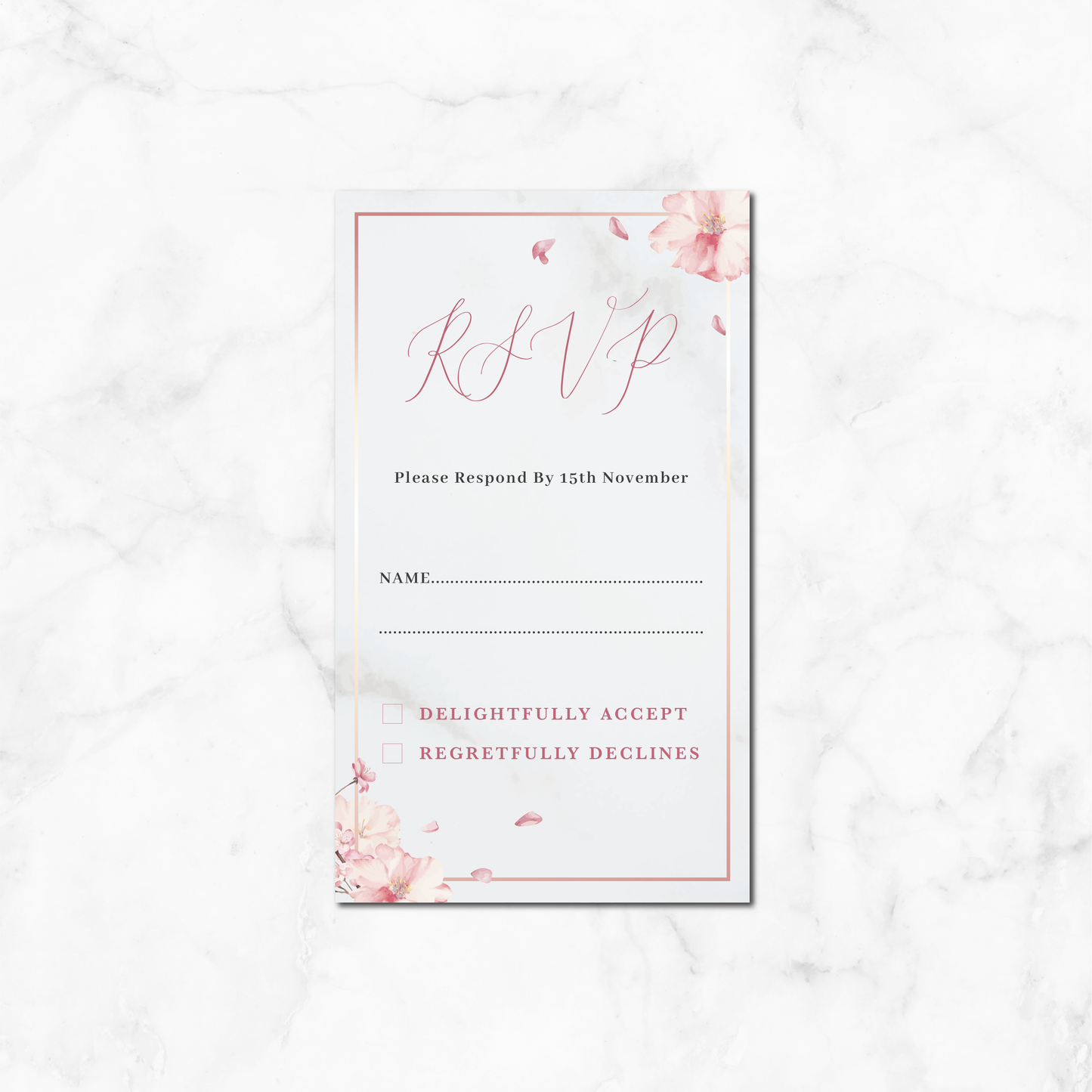 Wedding Invitation (DL Pocket 03)