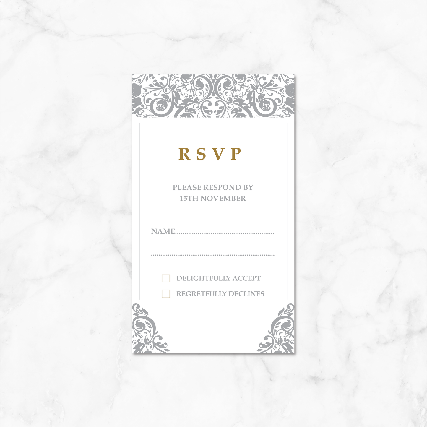 Wedding Invitation (DL Pocket 04)