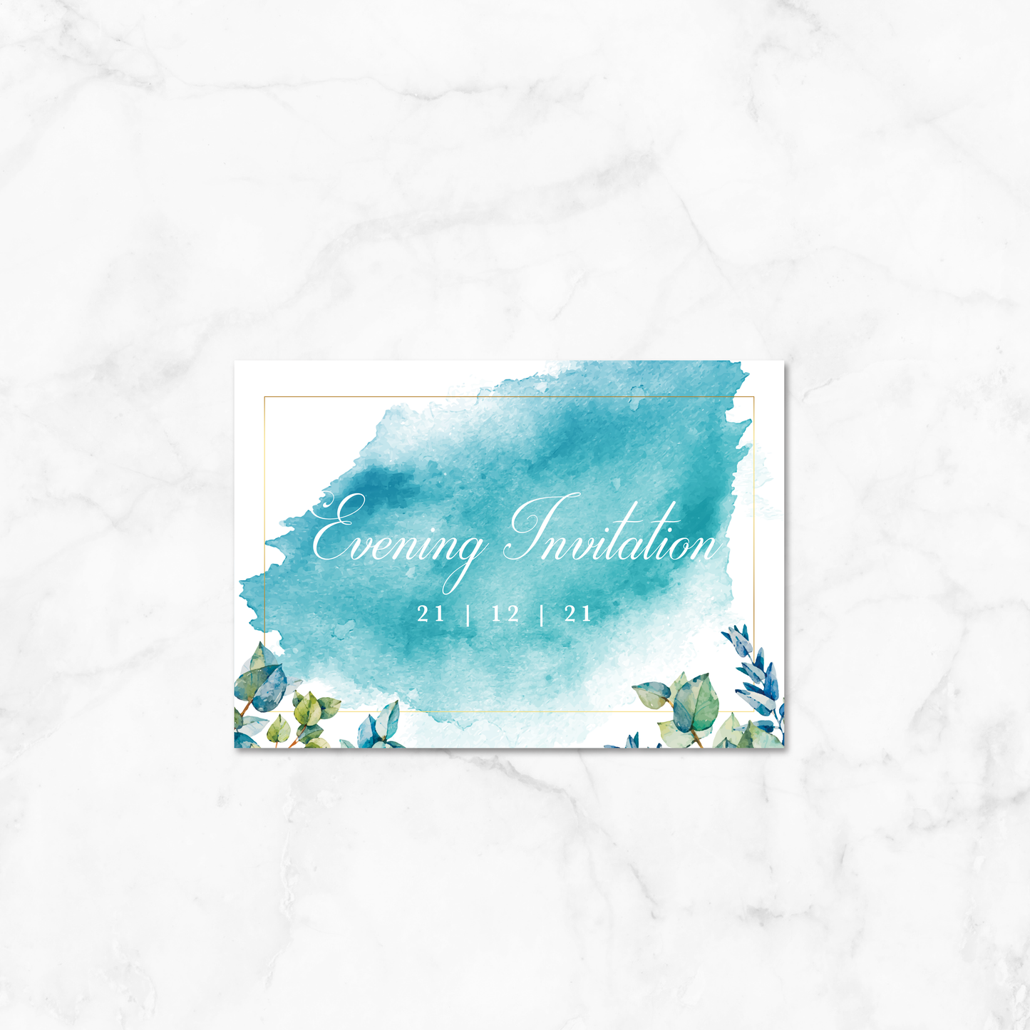 Wedding Invitation (Floral 009)