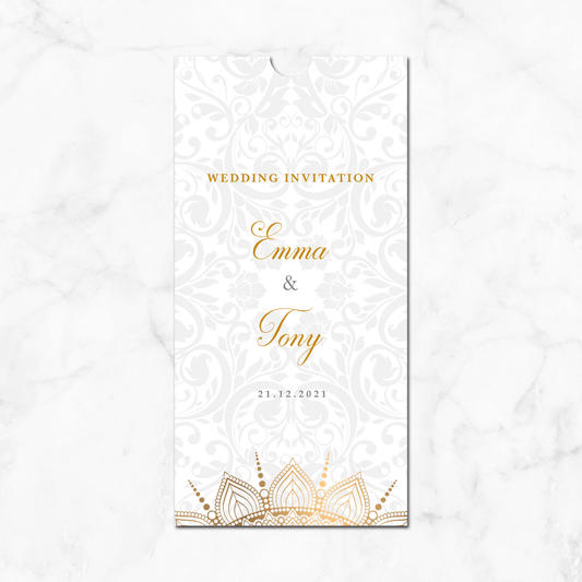 Wedding Invitation (DL Pocket 02)