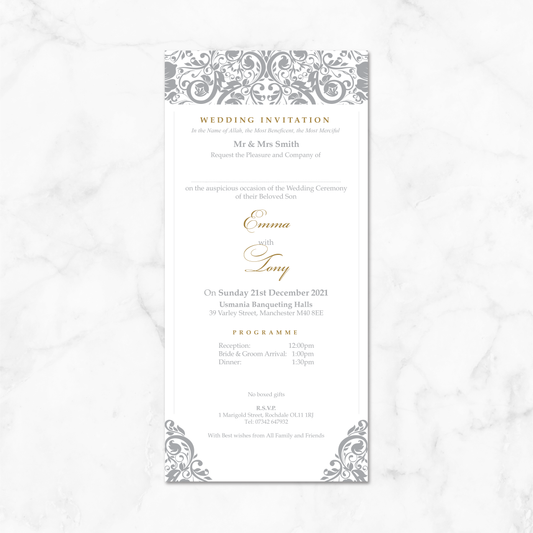 Wedding Invitation (DL Pocket 04)