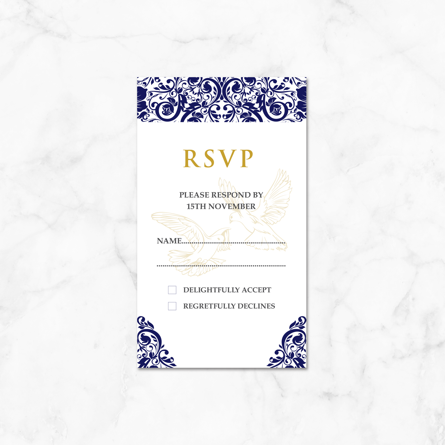 Wedding Invitation (DL Pocket 06)