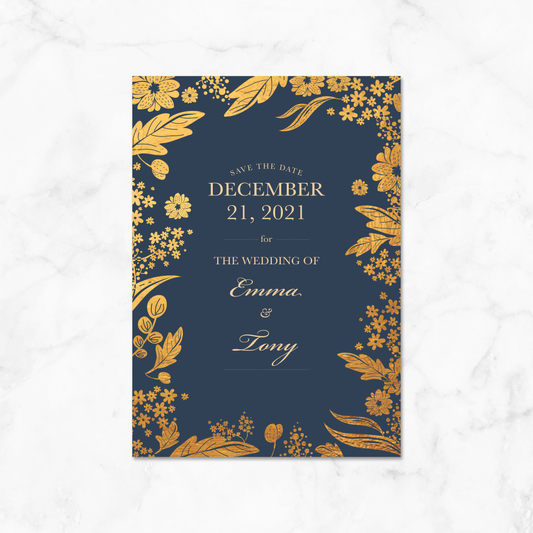 Wedding Invitation (Floral 004)