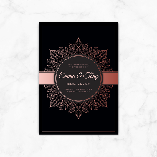 Wedding Invitation (GEO 001)