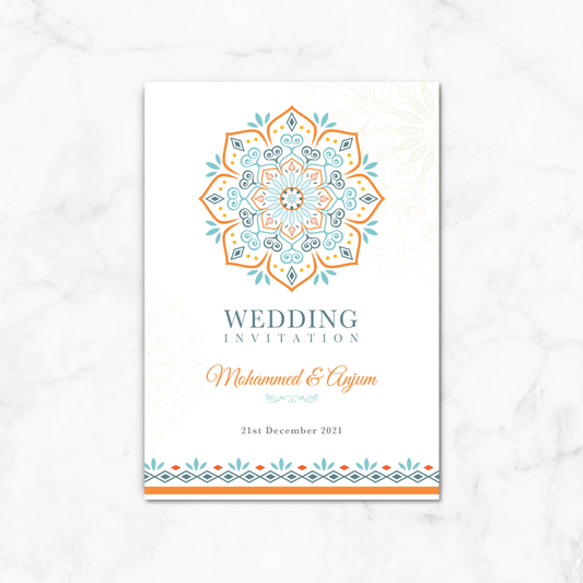 Wedding Invitation (GEO 004)