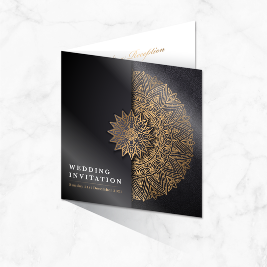 Wedding Invitation (SQ Folded 01)