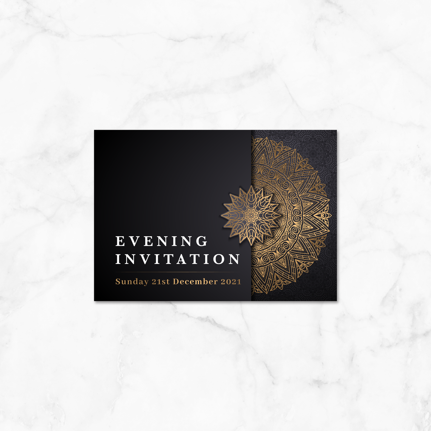 Wedding Invitation (SQ Folded 01)